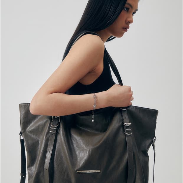 트리밍버드 보부상 숄더백 브라운