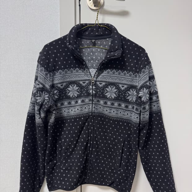 유니클로 노르딕 플리스 집업