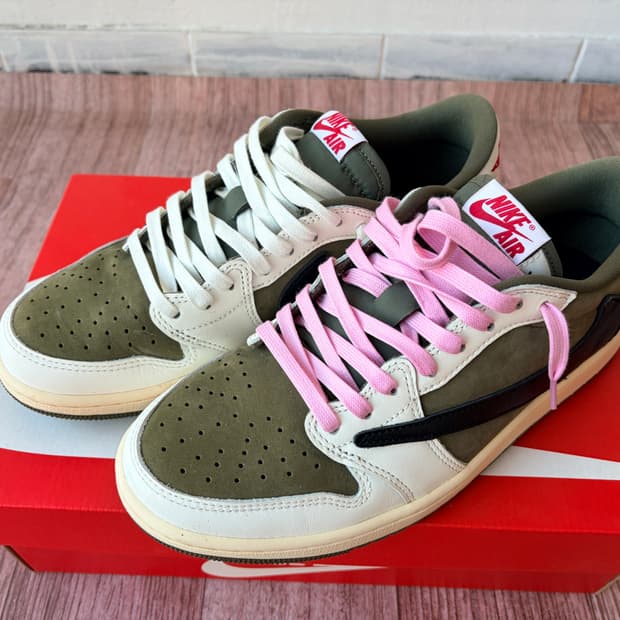 나이키 조던 1x 트래비스 스캇 레트로 로우 OG SP 리버스