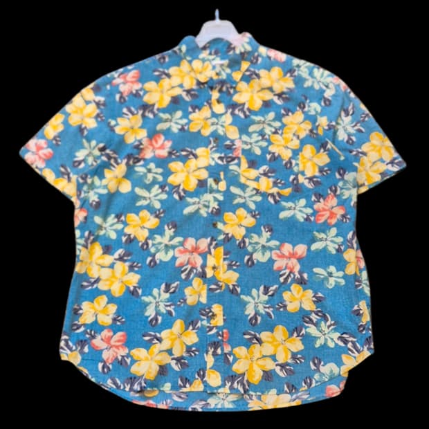 (XL)USA 하와이안 반팔셔츠 