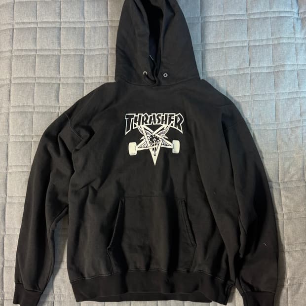트레셔 스케이트 고트 후드티 M