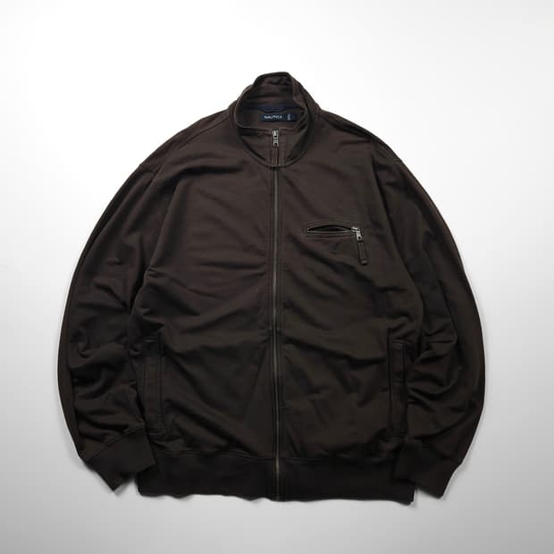 노티카 하이넥 풀오버 스웻 집업 자켓 (XL)