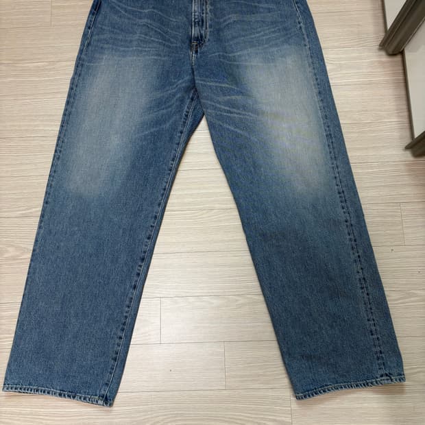 [L] 카키스 크로프트 릴랙스드 진 미드 블루