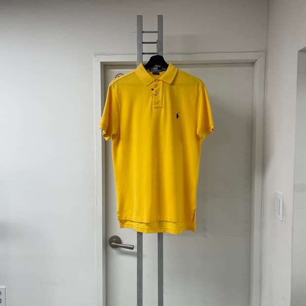 폴로 PK 반팔 카라티 옐로 S