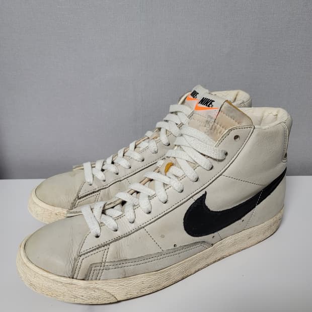 NIKE VNTG 09s  나이키 빈티지 블레이저 레더 회검 원판 270