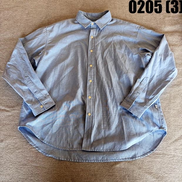 [S] 라퍼지스토어 오버핏 라이트블루 셔츠 남방 0205(3)