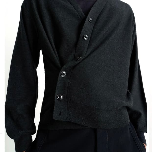 (L) 25fw 르메르 릴렉스 트위스티드 가디건