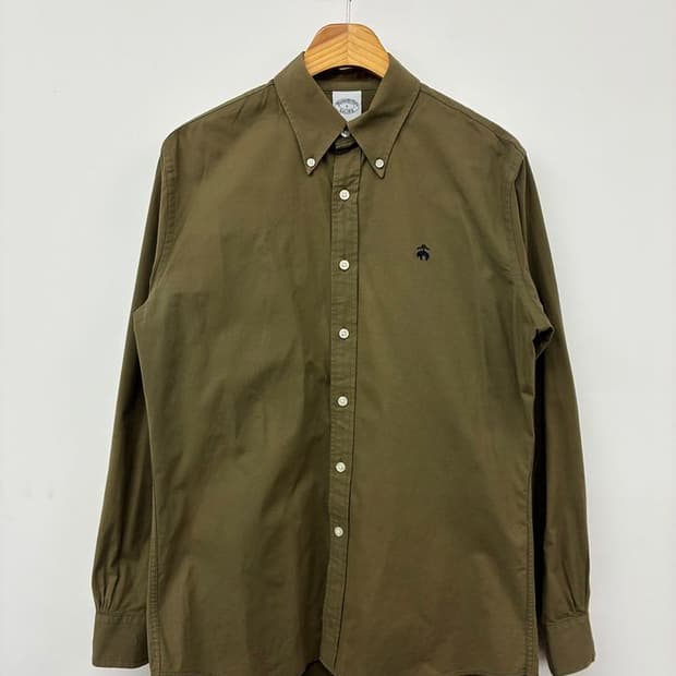 브룩스브라더스 23FW 자수 로고 버튼다운 셔츠 PN9776