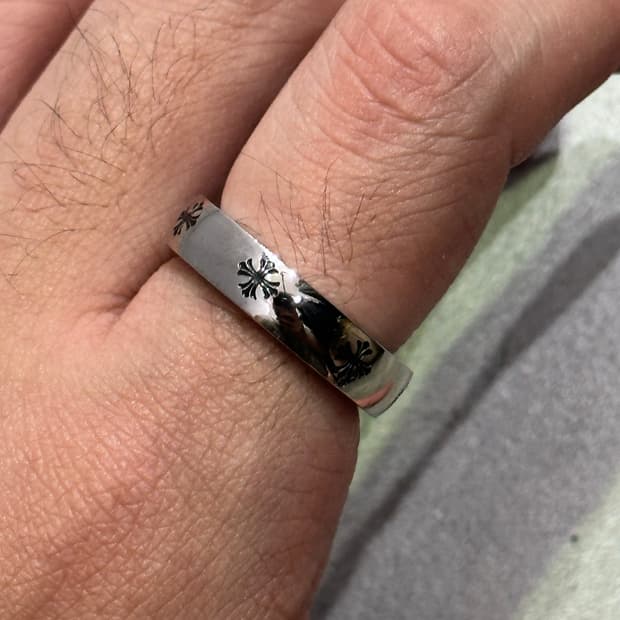 Cavo cross ring - 십자 음각 반지