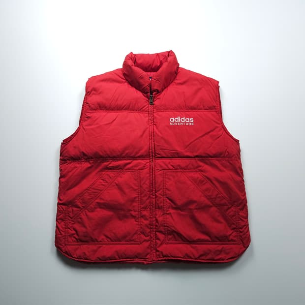 00s 아디다스 올드스쿨 어드벤처 다운 베스트(100)