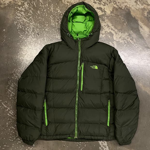 노스페이스 700 패딩 해외판L 카키