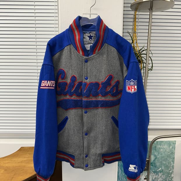 starter new york 뉴욕 자이언츠 바시티 jk