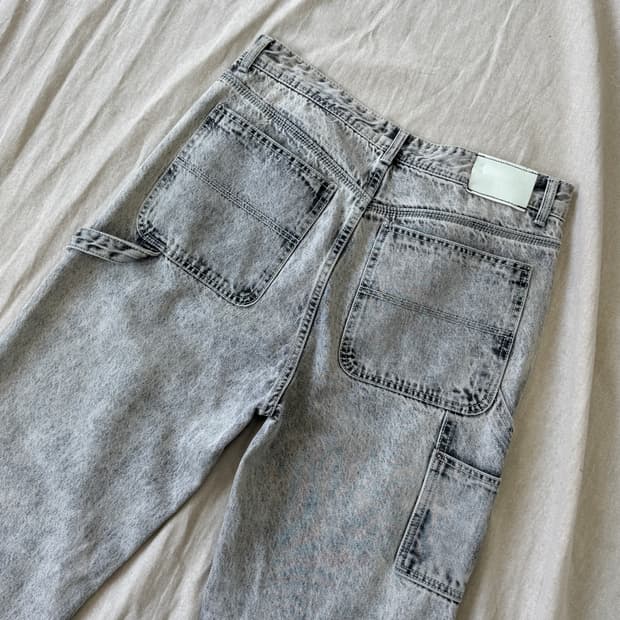 메종미네드 스톤워시 카펜터 팬츠 50