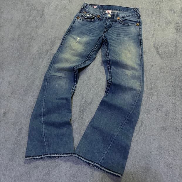 트루릴리젼 부츠컷 청바지 28사이즈