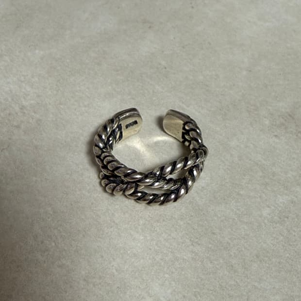 925실버 반지 실버 볼드 오픈링