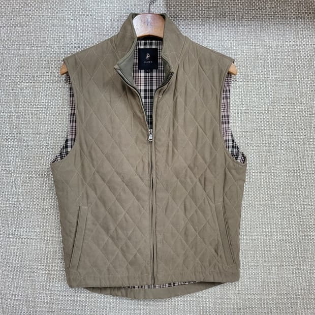 95사이즈 올젠 누빔 조끼 베스트 웨스턴 아메카지 