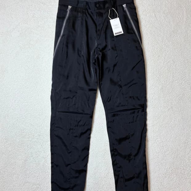 이세이미야케 옴므 00's 폴리쉘 해체주의 스트레이트 팬츠 PN6373