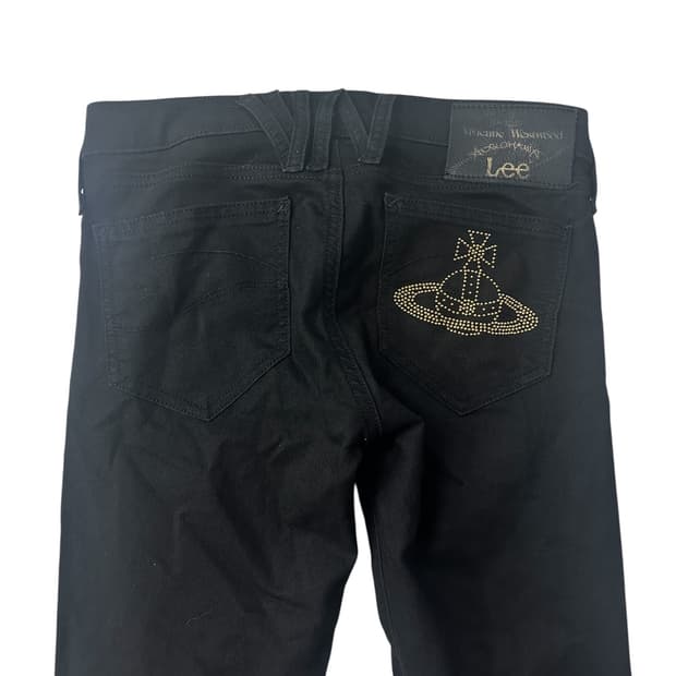 비비안웨스트우드 lee 블랙 데님팬츠