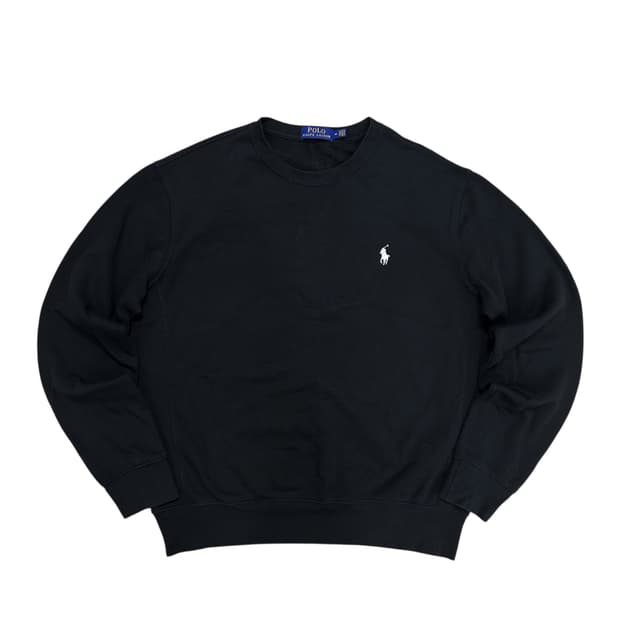 폴로 화이트포니 블랙 맨투맨(M)