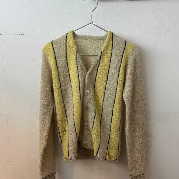 60s stripe cardigan