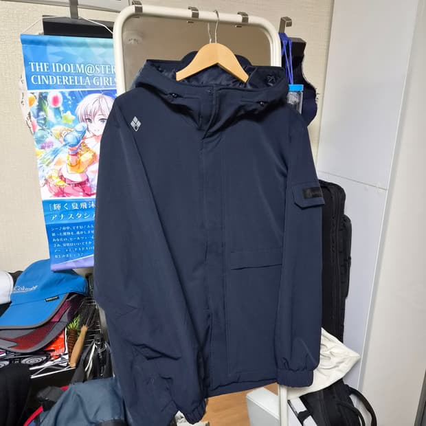 몽벨 남성 웜테크 트랙자켓 네이비 105