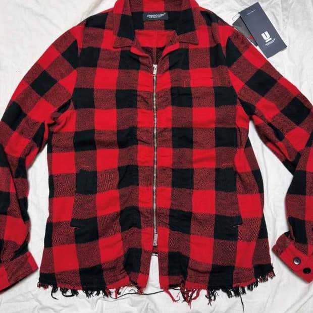 구매글) 언더커버 축융 체크셔츠 4