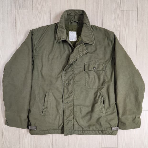 오리지널 미해군 A-2 덱자켓 XL