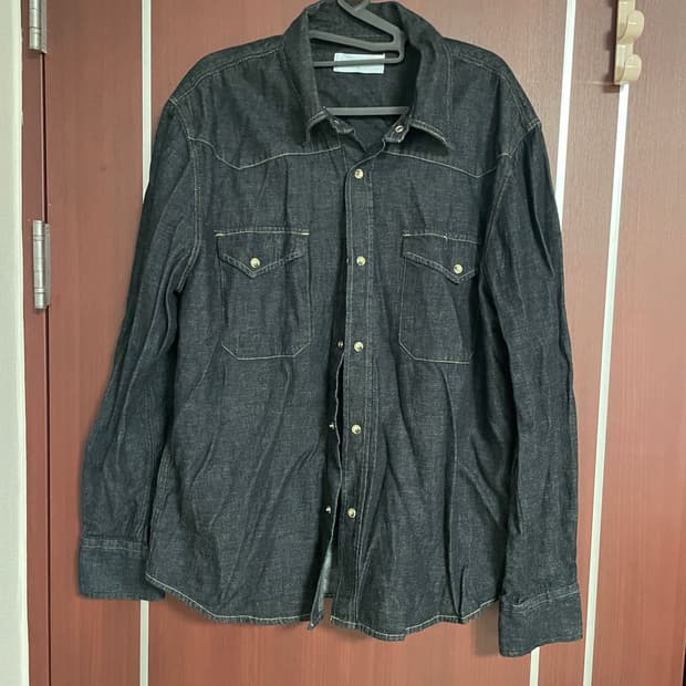 LMOOD 데님 셔츠 46사이즈