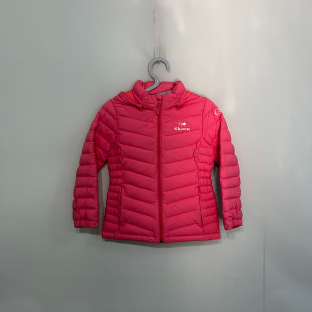 아이더 키즈 덕다운 패딩 130 핑크