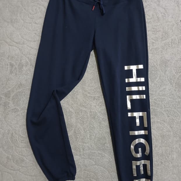 타미힐피거 네이비 조거 팬츠 S
