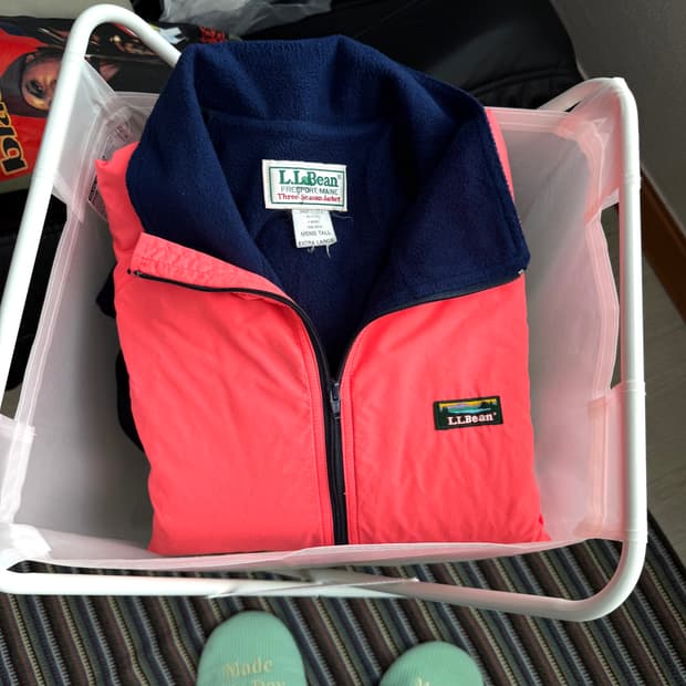 엘엘빈 쓰리시즌 봄버 자켓