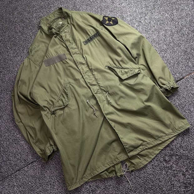 카본힐 MFG 오리지널 미군 M-65 피쉬테일 개파카 2597