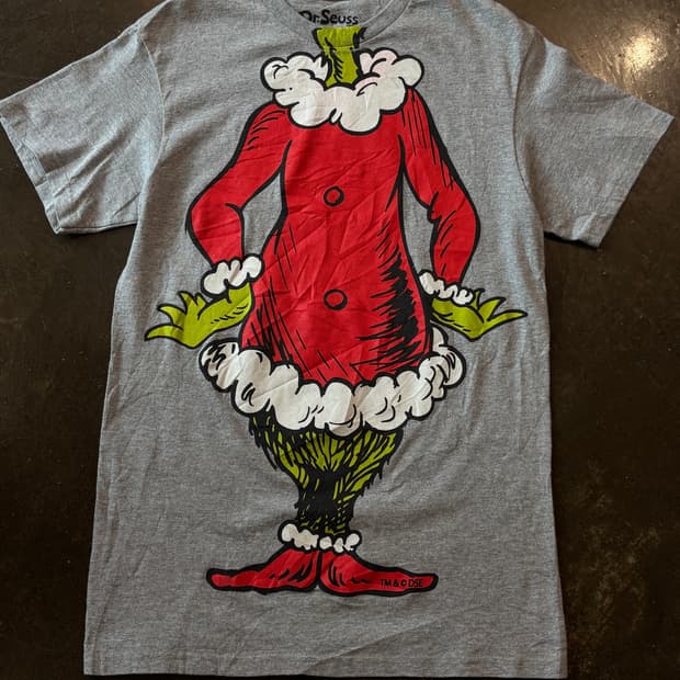 Dr. Seuss The Grinch Santa Graphic