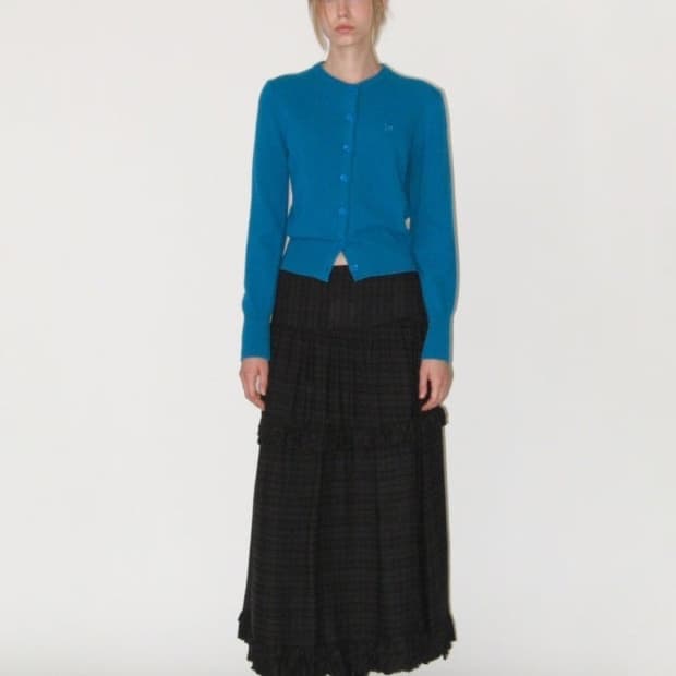 SUNBURNPROJECT Cashmere Basic Round Card