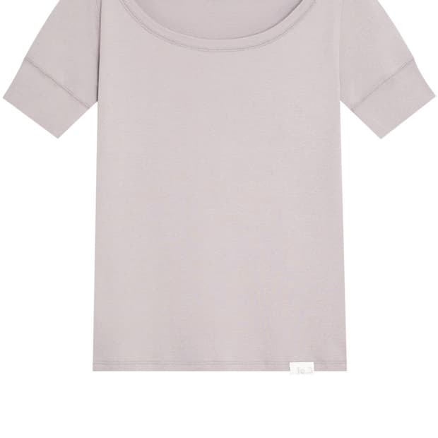 샵페어리 rib half top (greyish beige)
