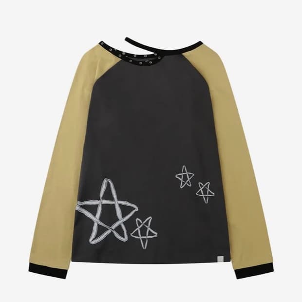 TUOMIO CUT-OUT STAR LONG SLEEVES