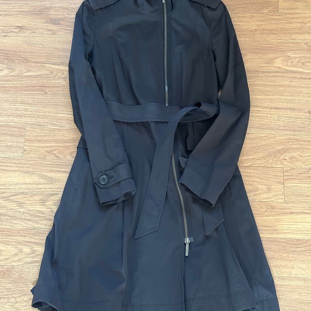 (S) 아르마니 트렌치 코트