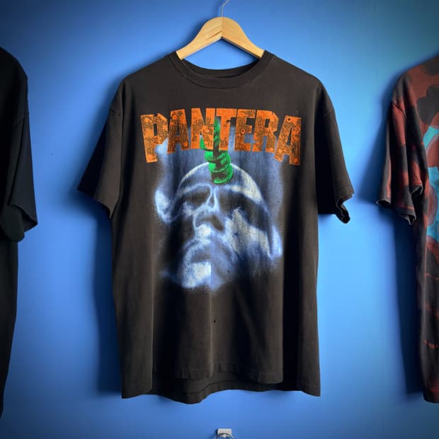 (XL)90s 판테라 Far Beyond Driven 빈티지 투어 밴드티