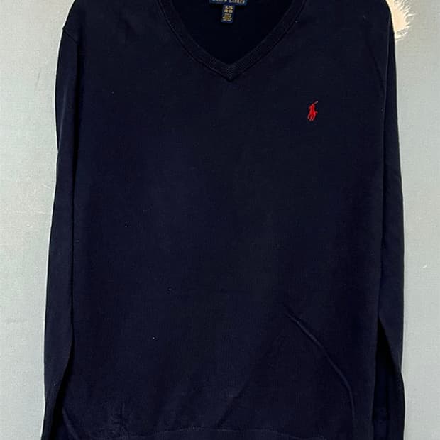 POLO 폴로 남자 니트티 브이넥 춘추 M 95