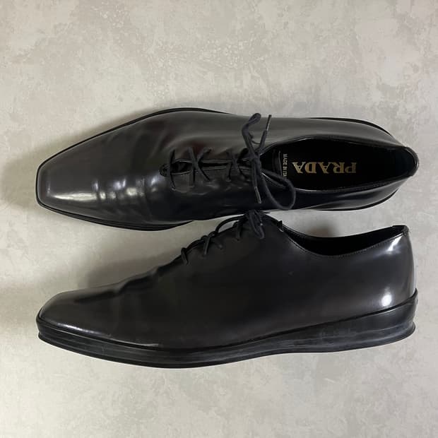 Prada Whole Cut Derby Shoes