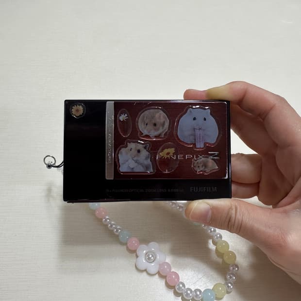 레어] 슬라이딩 카메라 후지필름 Finepix Z100fd