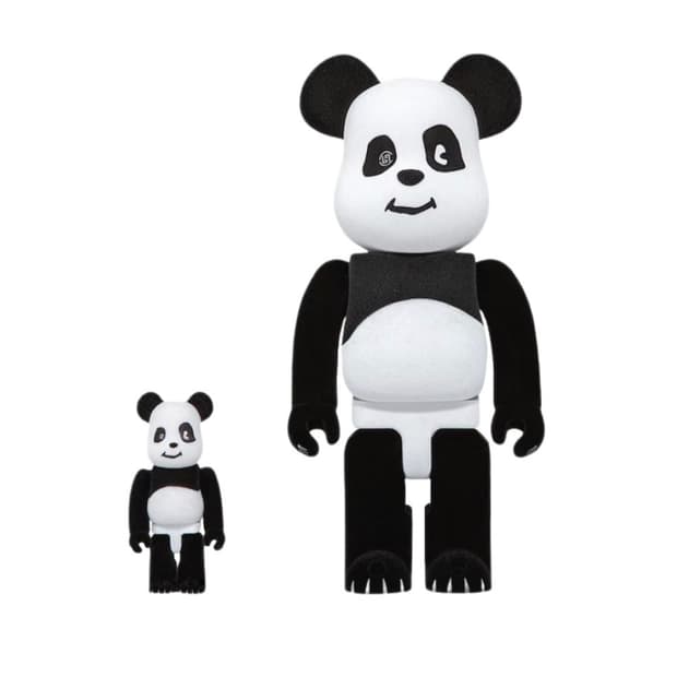 베어브릭 x 클랏 판다 100% & 400% 세트