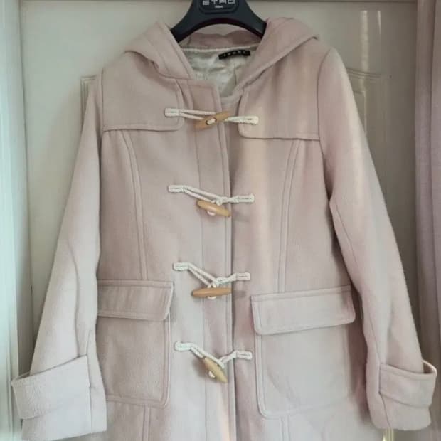 Ingni 잉그니 핑크 떡볶이 코트 히메갸루 떡코 리즈리사 빈티지 stc