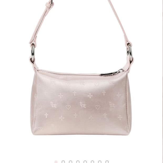 쓰리타임즈 tht jacquard mini bag   미니백 핑크