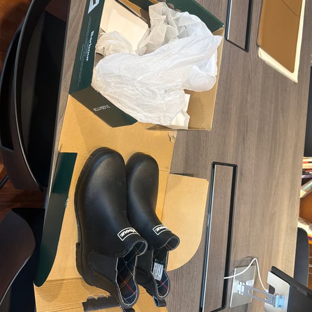 바버 레인부츠 윌턴 웰링턴 부츠