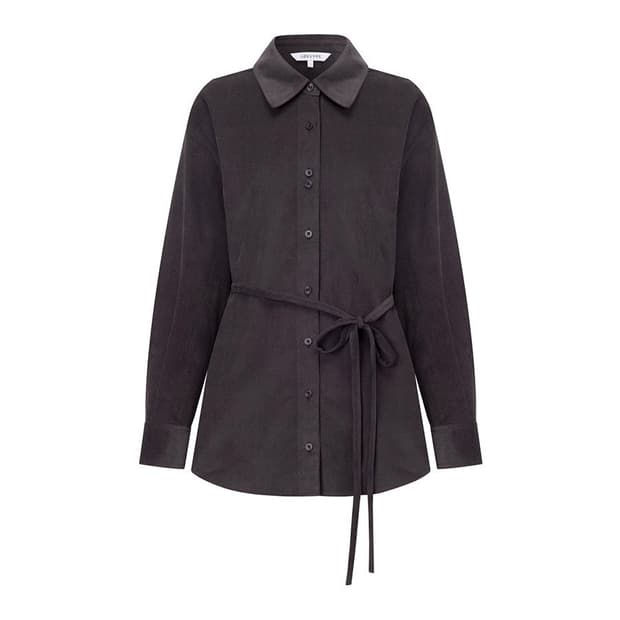 [루에브르] 코듀로이 셔츠 다크 브라운