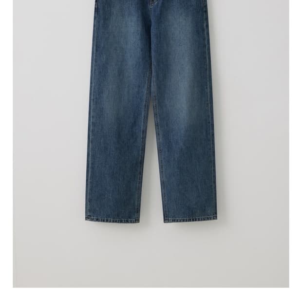 T/T Gent wide denim (indigo) small