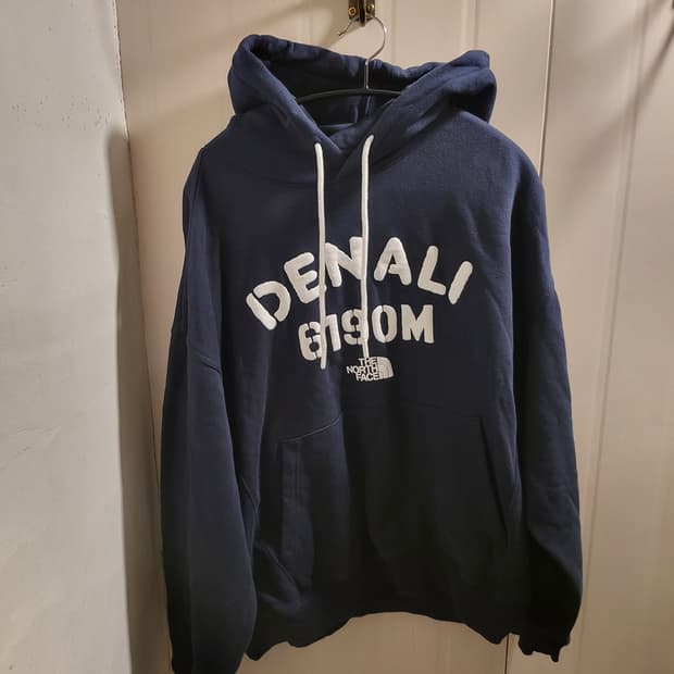 노스페이스  후드티