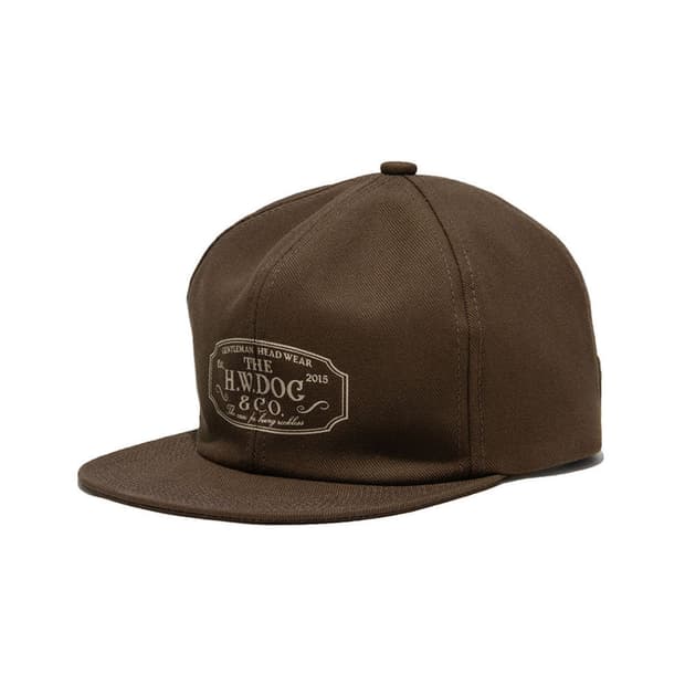 Hw dog & co 도그앤코 트러커캡 모자 브라운 38