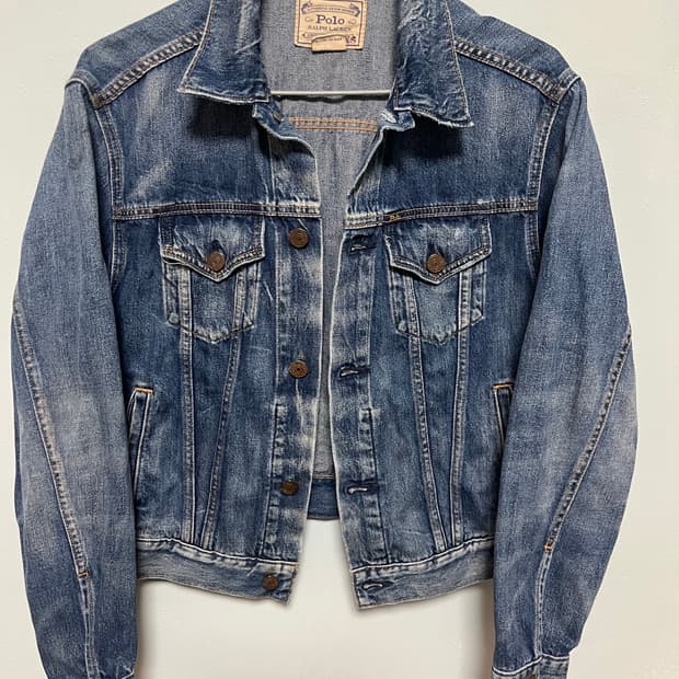 폴로 랄프로렌 데님 자켓 청자켓